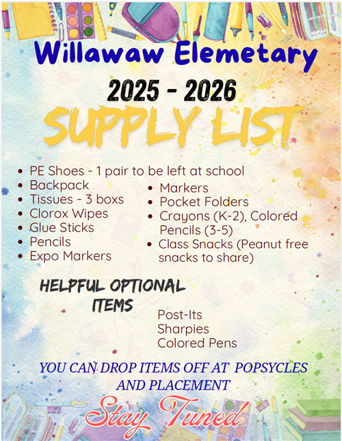 Supply List 25/26